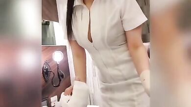 ❤️√ 【逃亡】 小米女王 虐阳 榨精 强制 足交 手交 踩踏 龟责 (3)